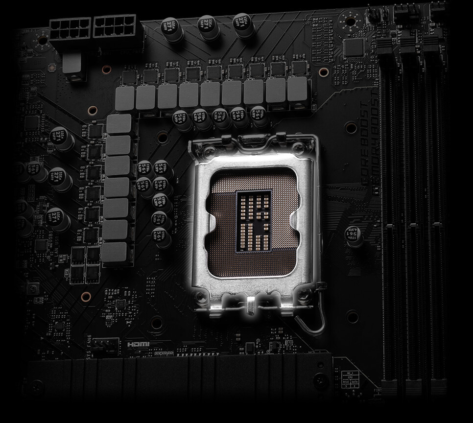 MSI Pro x670-p wifi core boost