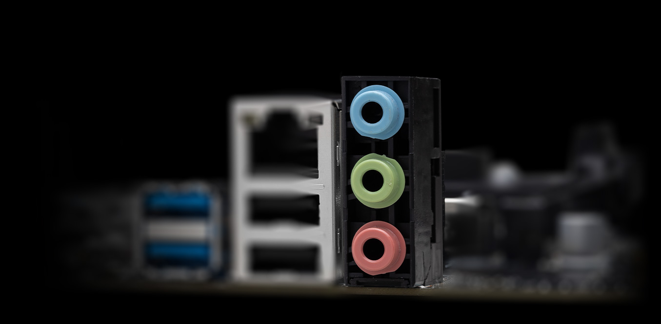 MSI Isolated Analogy Structure for Audio Connectors