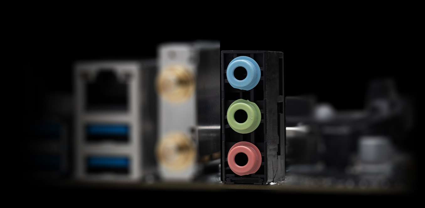 MSI Isolated Analogy Structure for Audio Connectors