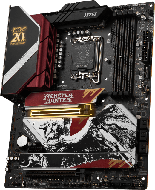 MSI MPG Z790 EDGE MONSTER HUNTER EDITION wifi PCI-E