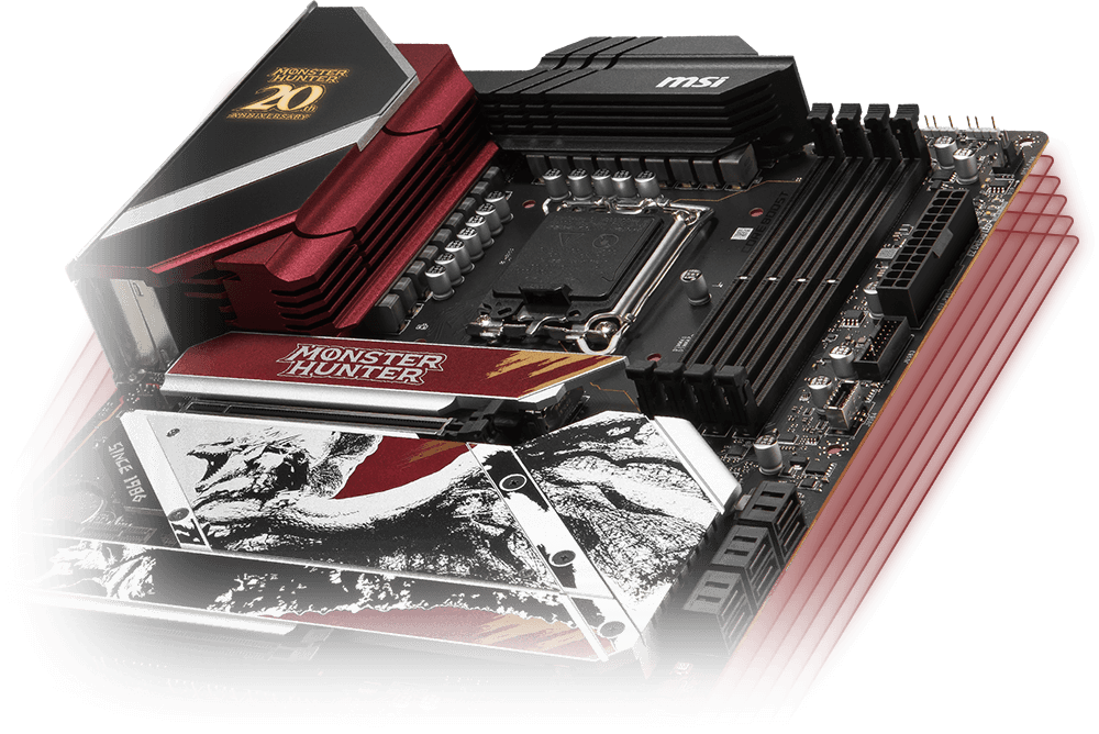 mpg z790 edge monster hunter edition OPTIMIZED PCB SOLUTION