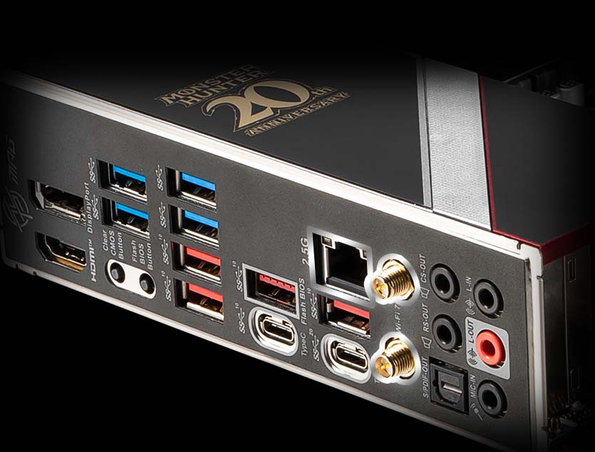 MSI mpg z790 edge monster hunter edition