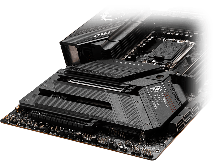 MPG Z790 CARBON WIFI storage overview