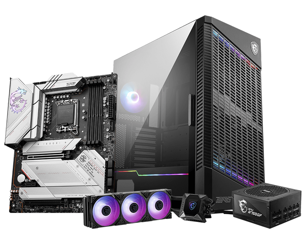 MSI MPG z790 edge wifi ddr4 motherboard with MSI components