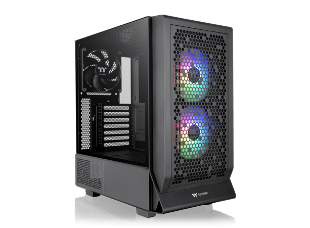 Thermaltake Ceres 330 TG(black/white/blue)