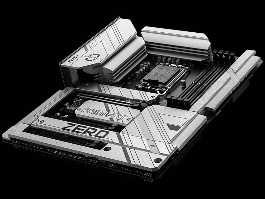 Z790 PROJECT ZERO storage overview