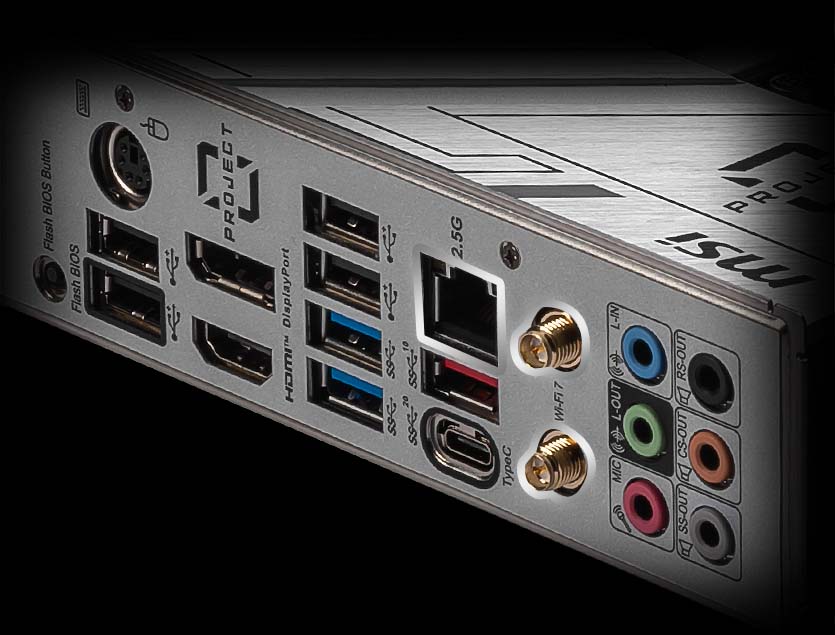 Z790 PROJECT ZERO lan 2.5g wifi low-latency network with natenna