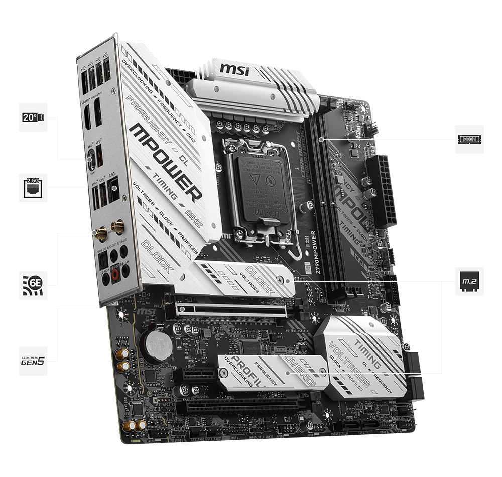 Z790MPOWER high speed trasmission