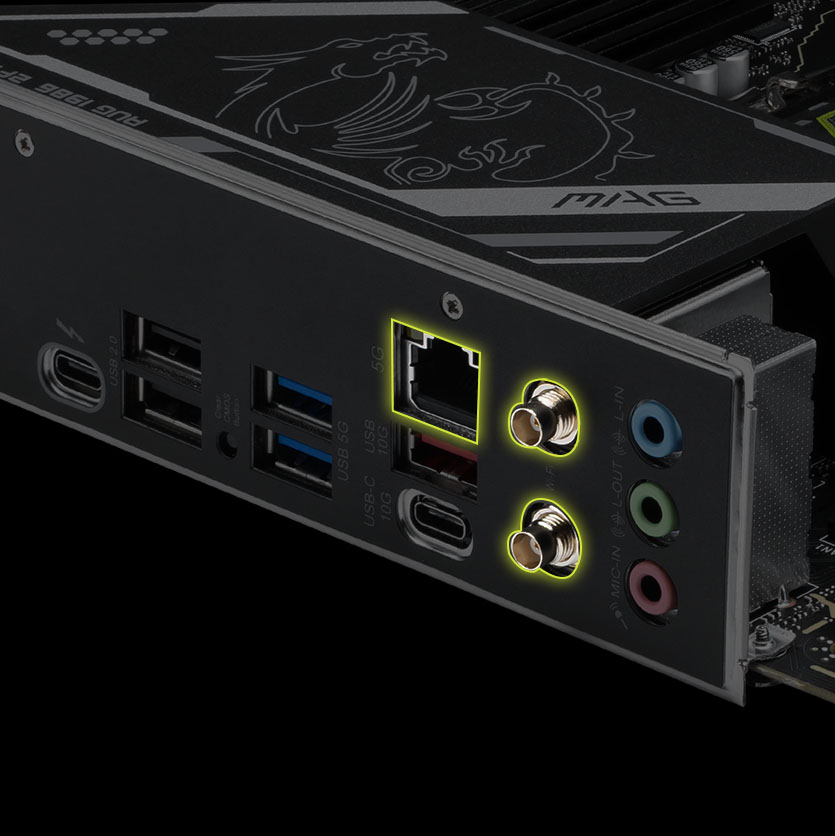 MSI HIGH-BANDWIDTH AND LOW-LATENCY NETWORK