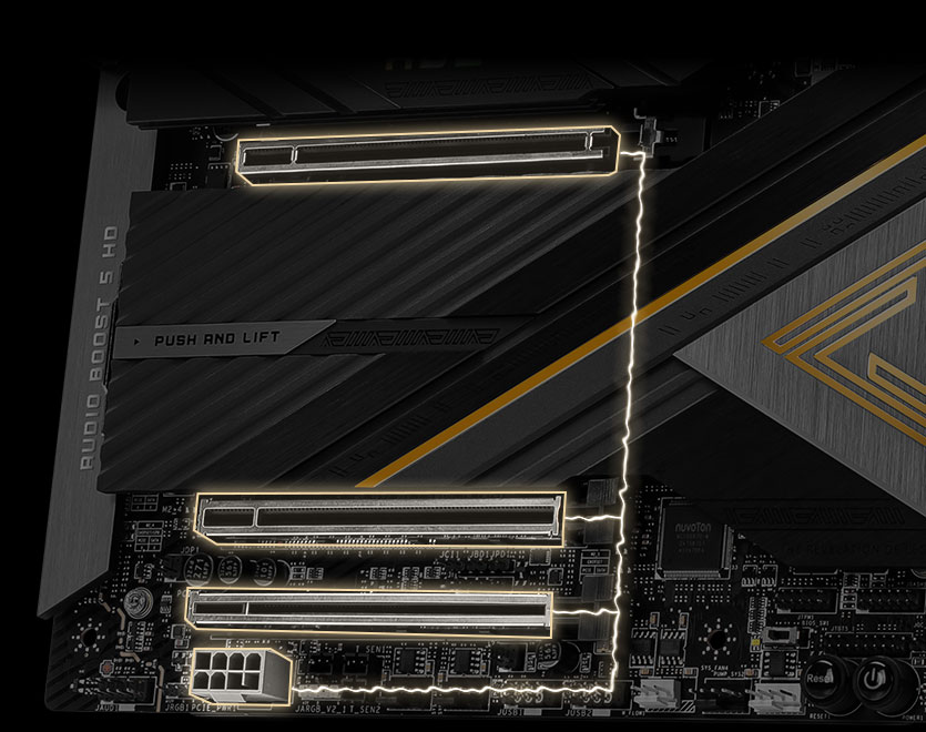 PCIe supplimental powerS