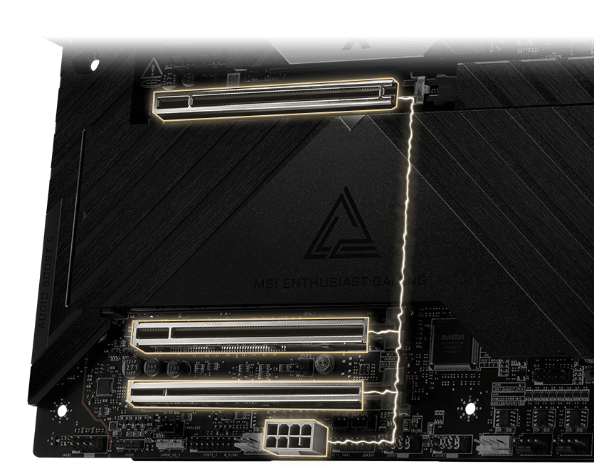 PCIe supplimental powerS