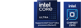 Z890 Intel Badge