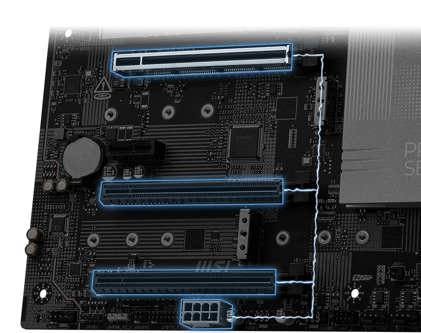 PCIe supplimental powerS