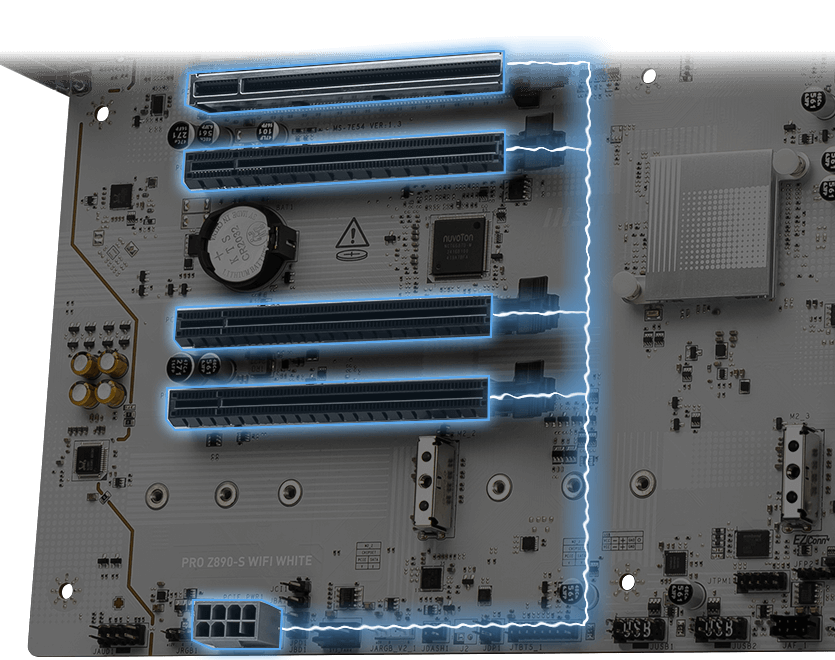 PCIe supplimental powerS