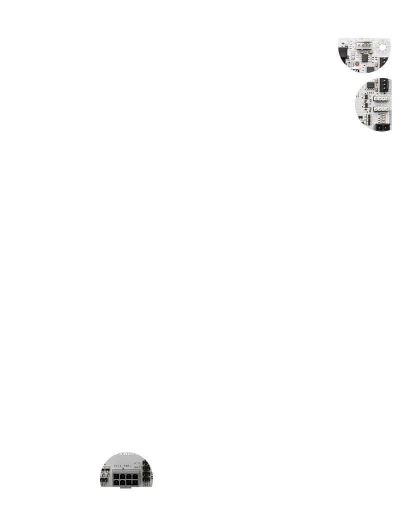 header with different colors