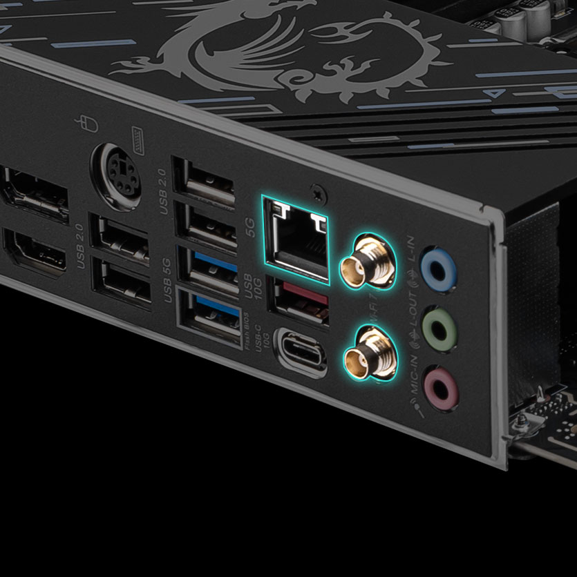 MSI HIGH-BANDWIDTH AND LOW-LATENCY NETWORK