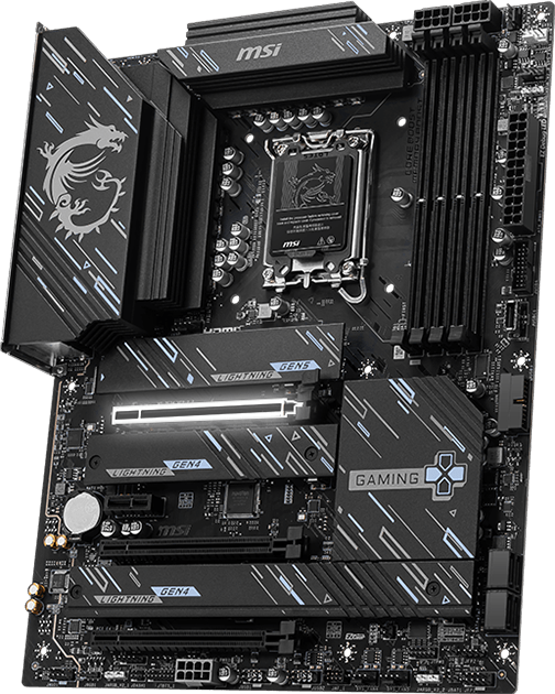 msi z890 Gaming Plus pcie