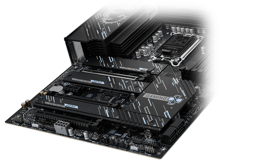 MSI z890 Gaming Plus storage