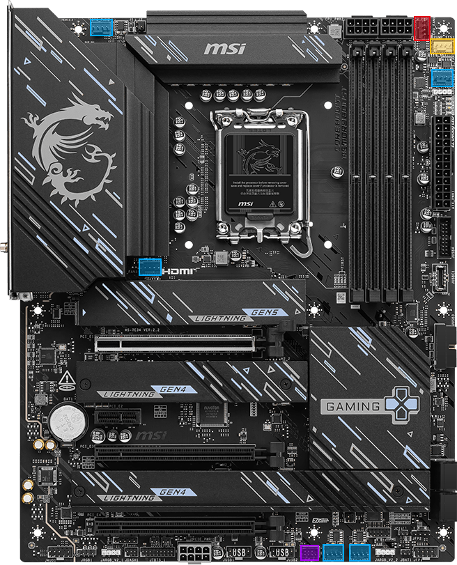 Z890 Gaming Plus System Cooling