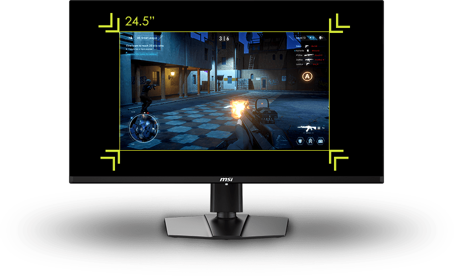 ASPECT RATIO OPTIONS 24.5