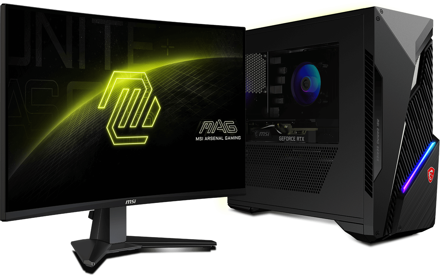 【訳あり品／スタンドなし】MSI MAG 32C6X 曲面 32インチ MSI MAG 32C6X