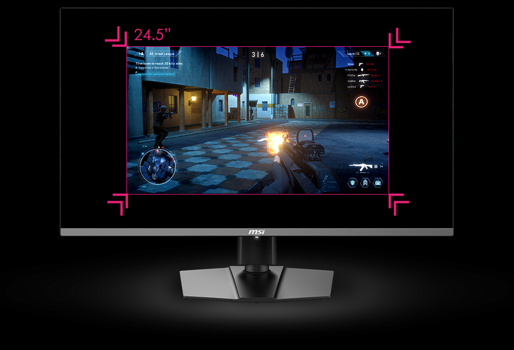 ASPECT RATIO OPTIONS 24.5