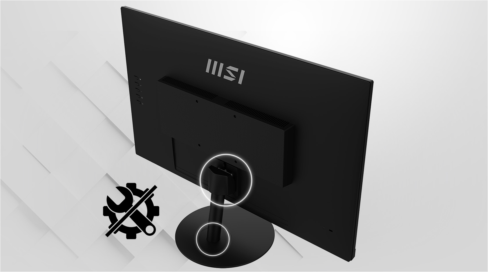 MSI PRO MP271A tool free design