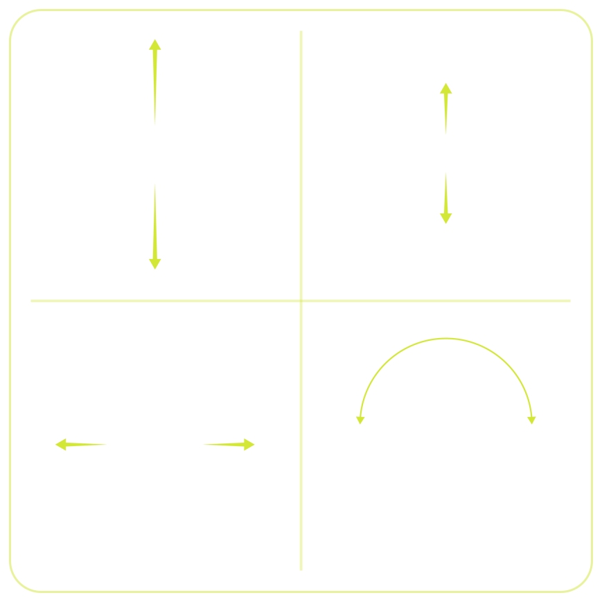 4D ARMRESTS FOR TOTAL SUPPORT