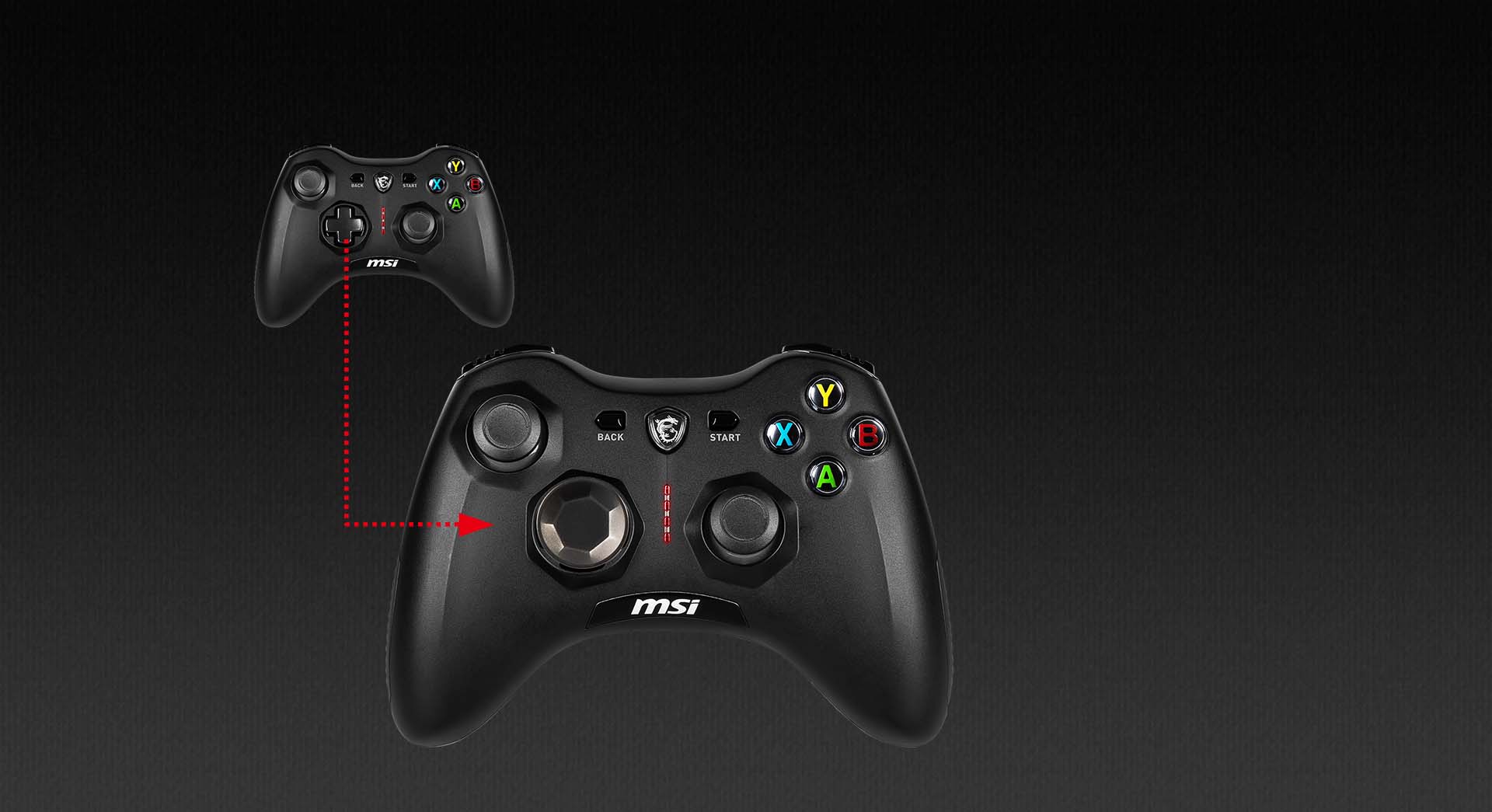 msi cg30 v2 d-pad cover