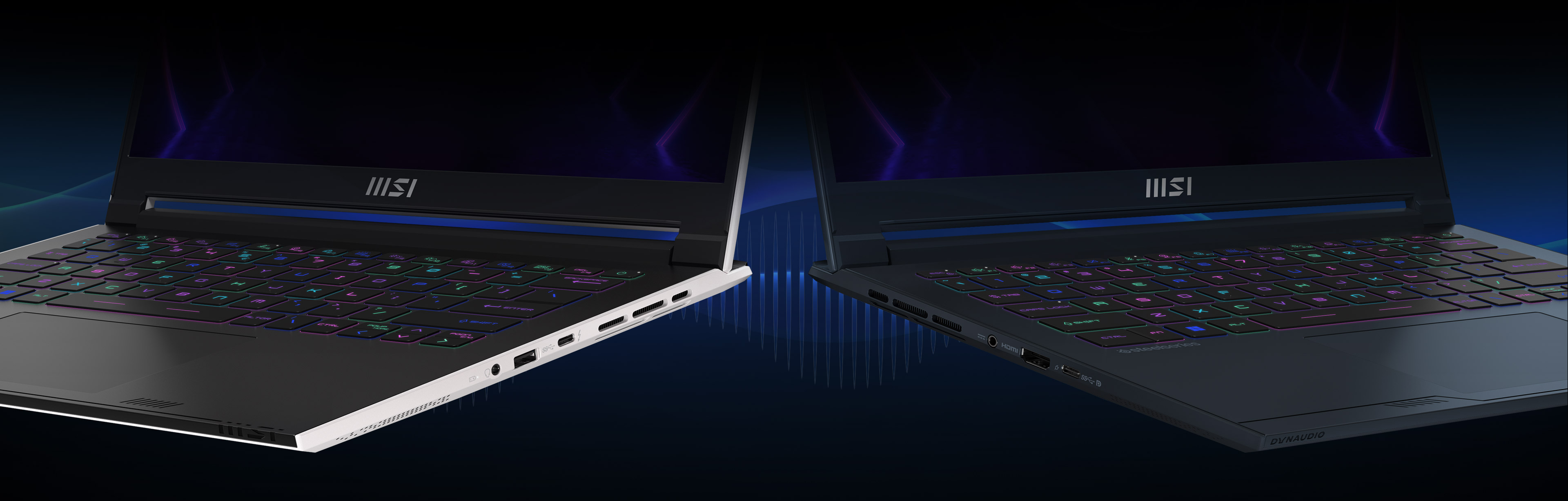 MSI Steal14 13th Audio laptops