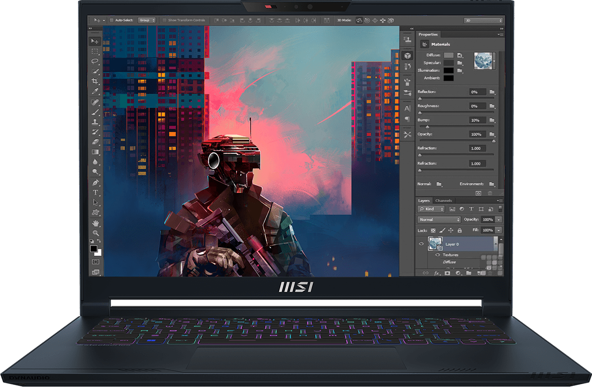 MSI stealth14 cpu laptop