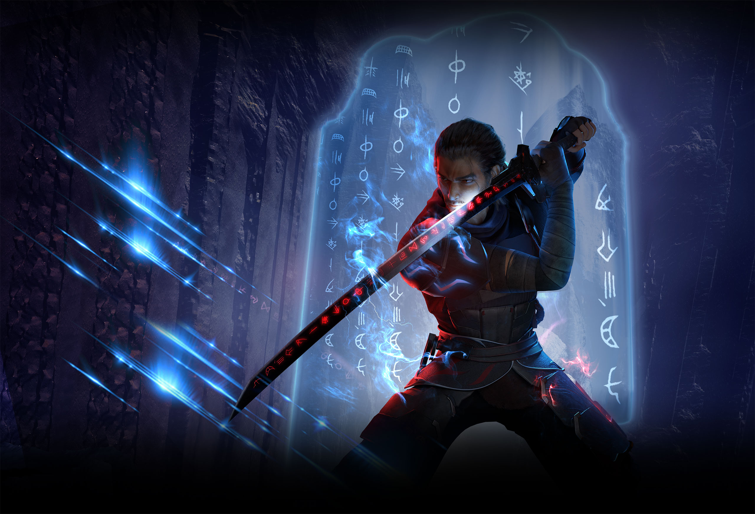 KATANA warrior bg lighting