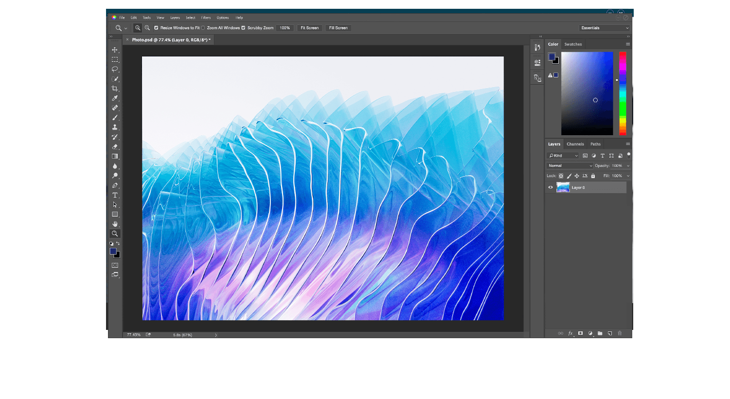msi ai work screen