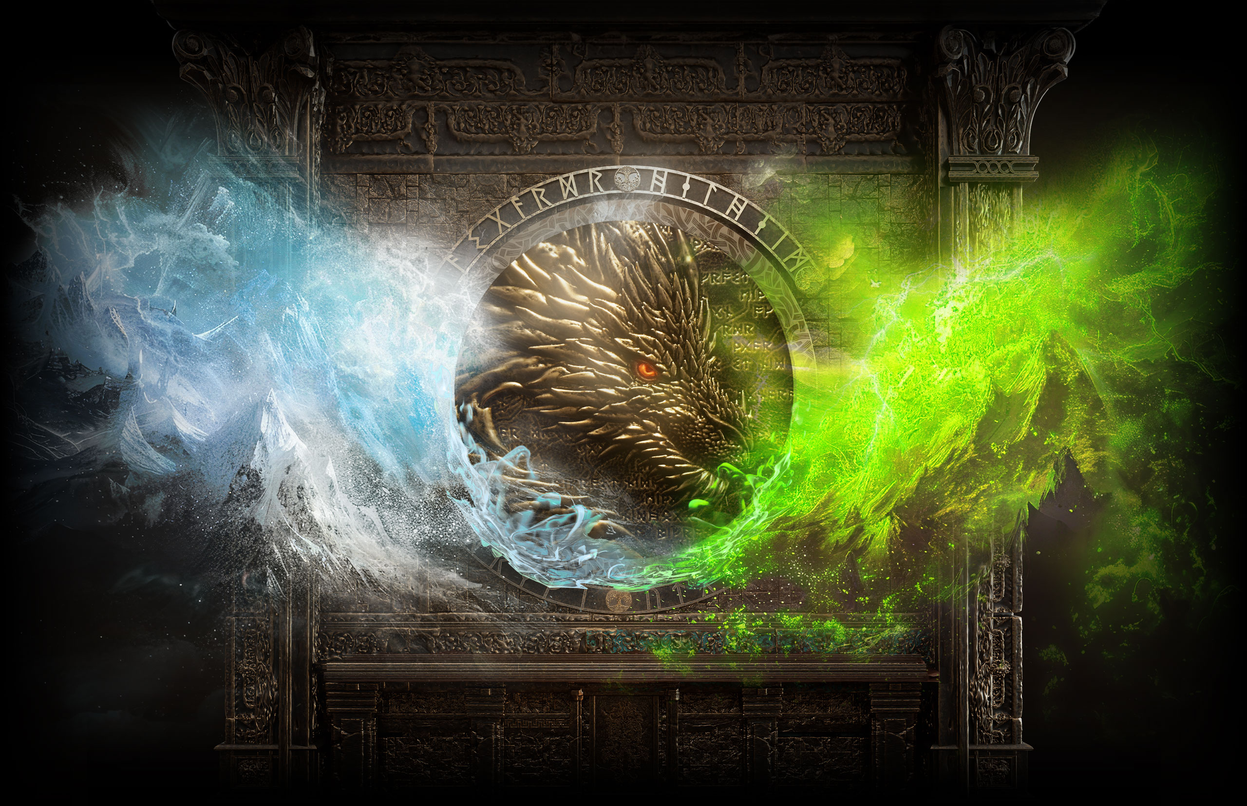 Titan 18 HX Dragon Edition Norse Myth