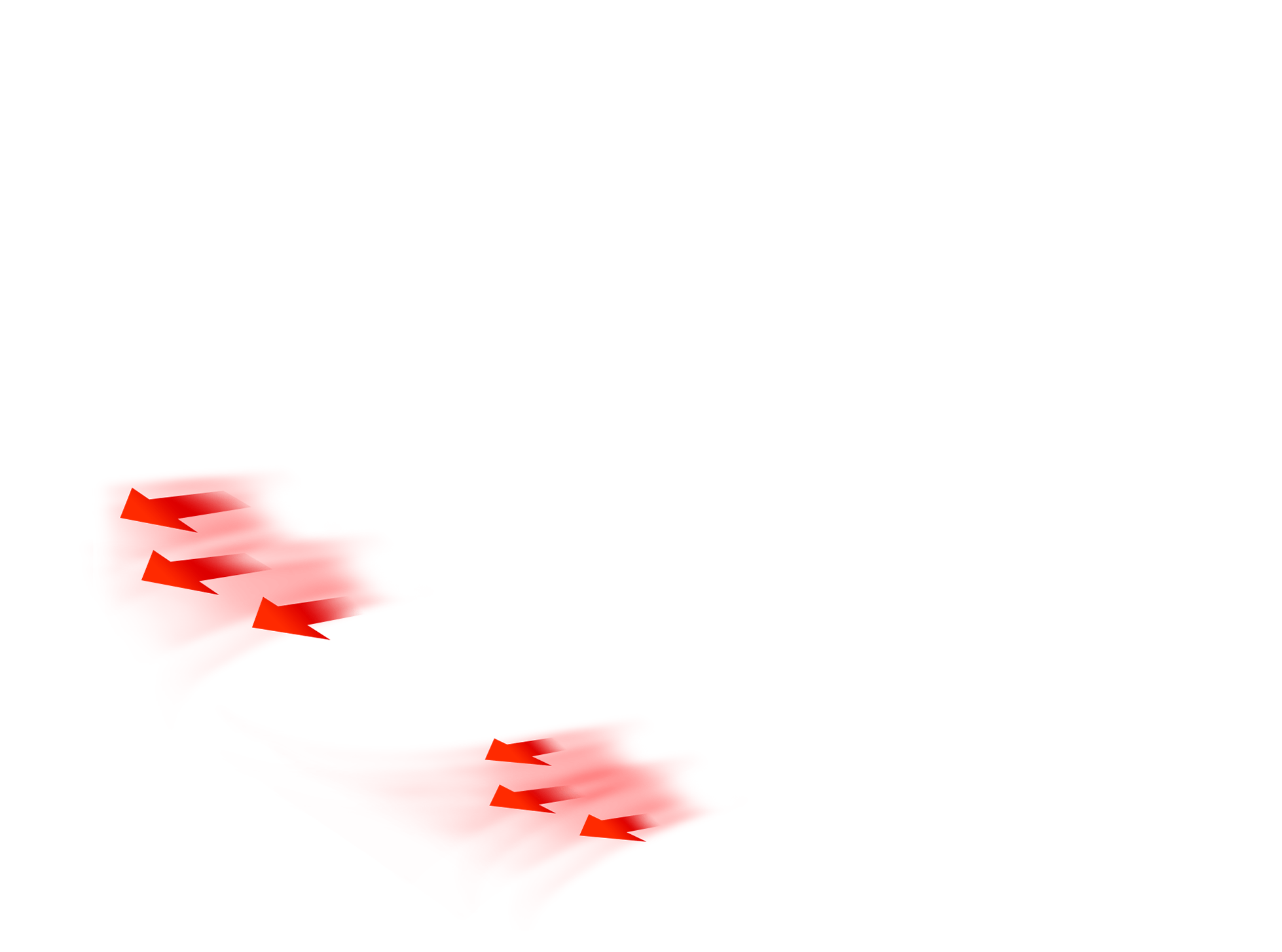 red arrow left