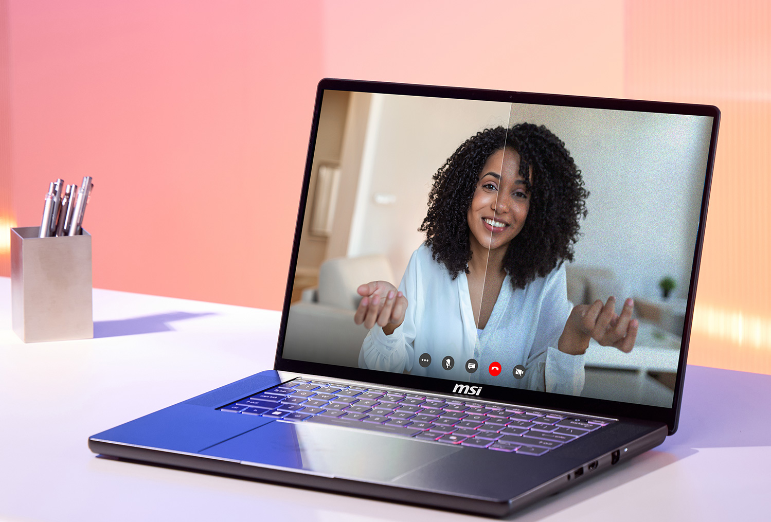 3D Noise Reduction+ Camera feature demonstration