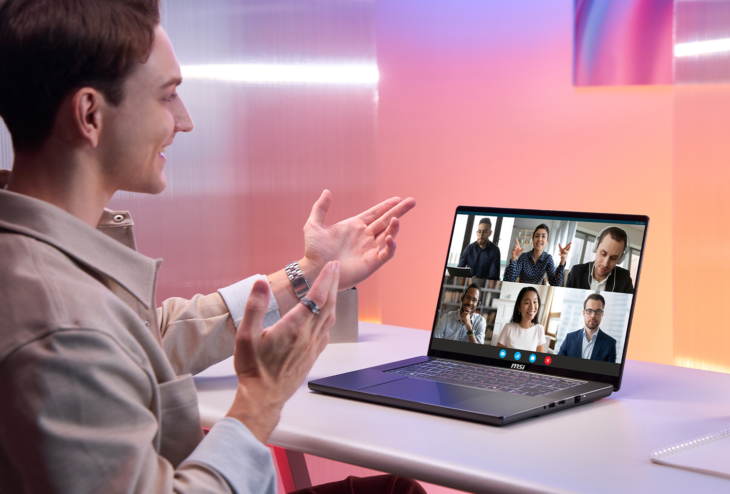 AI Noise Cancellation Pro feature demonstration