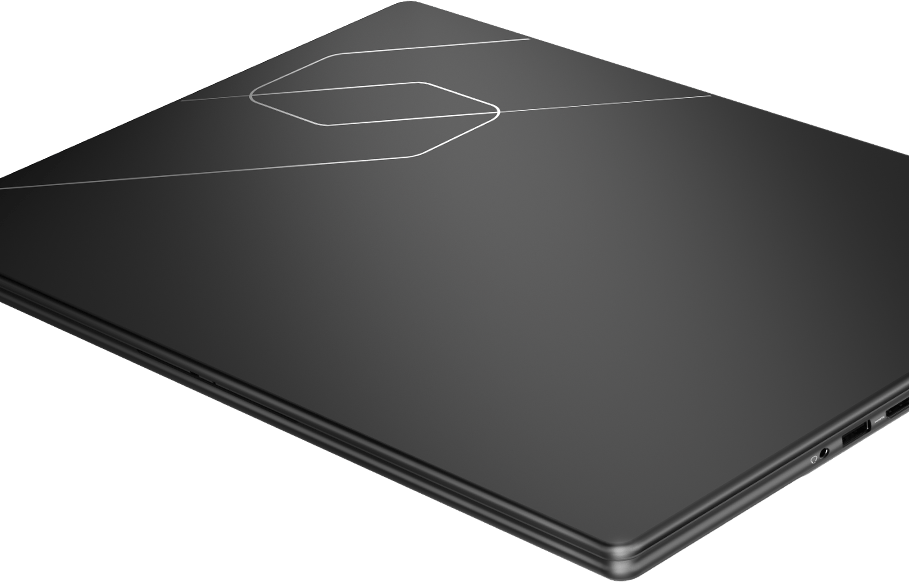 Stealth 16 AI+ B3W Charcoal Black color design