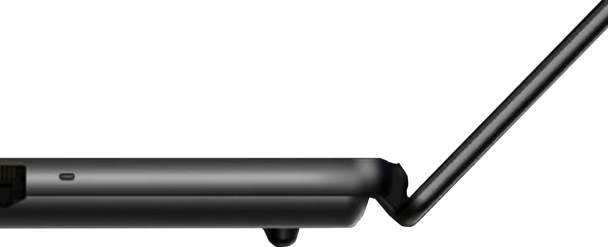 Stealth 16 AI+ B3W Invisible Hinge detail