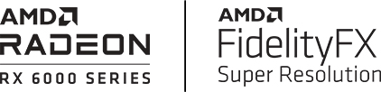 AMD Radeon and amd FidelityFX logo