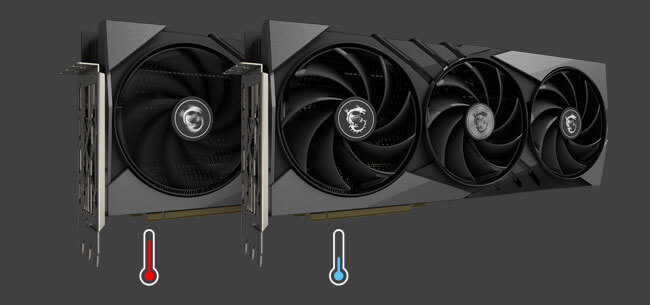MSI 4070 Ti Gaming Slim 12G Zero Frozr