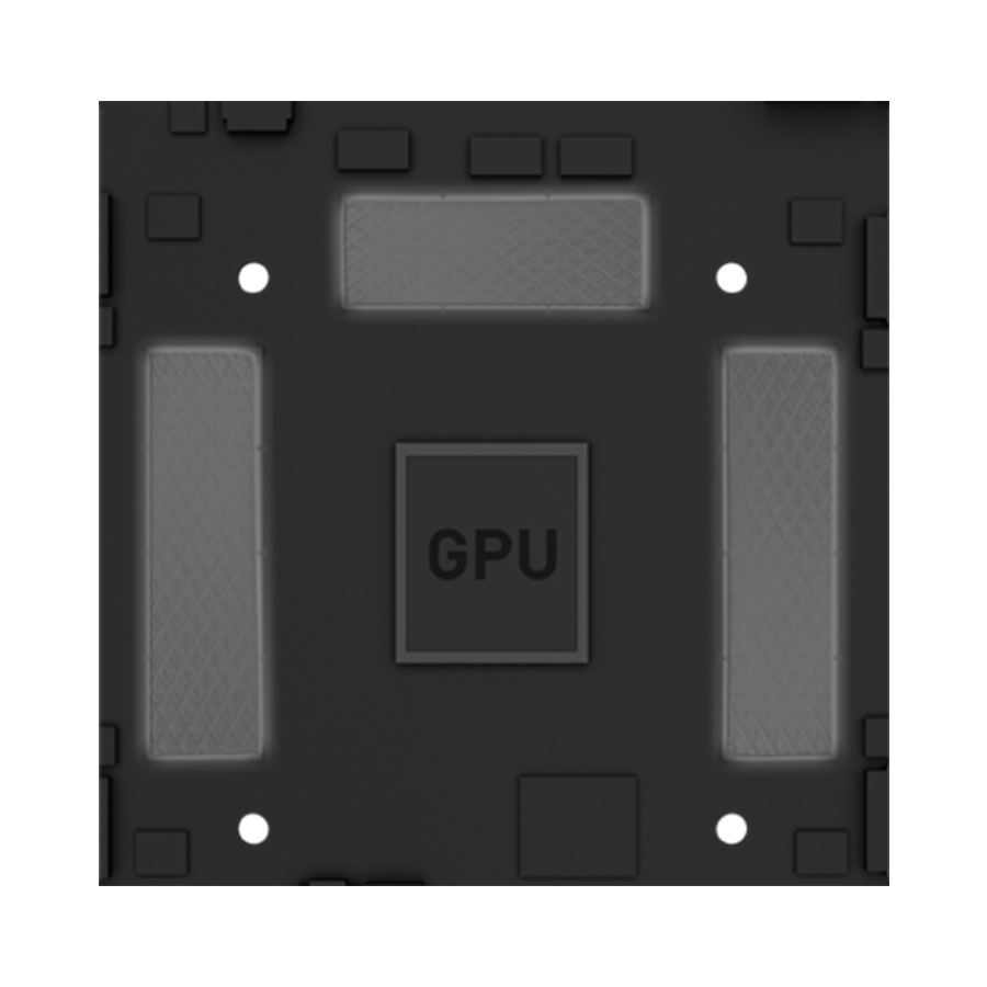 GeForce RTX™ 4060 8G GAMING DUKE 3X - Effective Thermal Padding