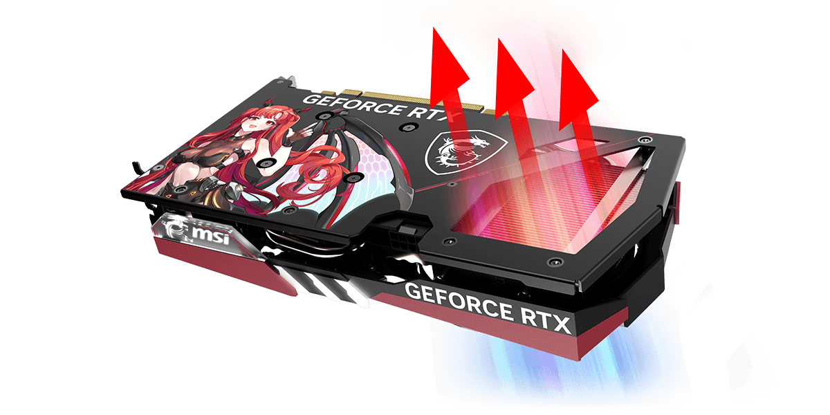 GeForce RTX™ 4060 GAMING X 8G MLG Backplate