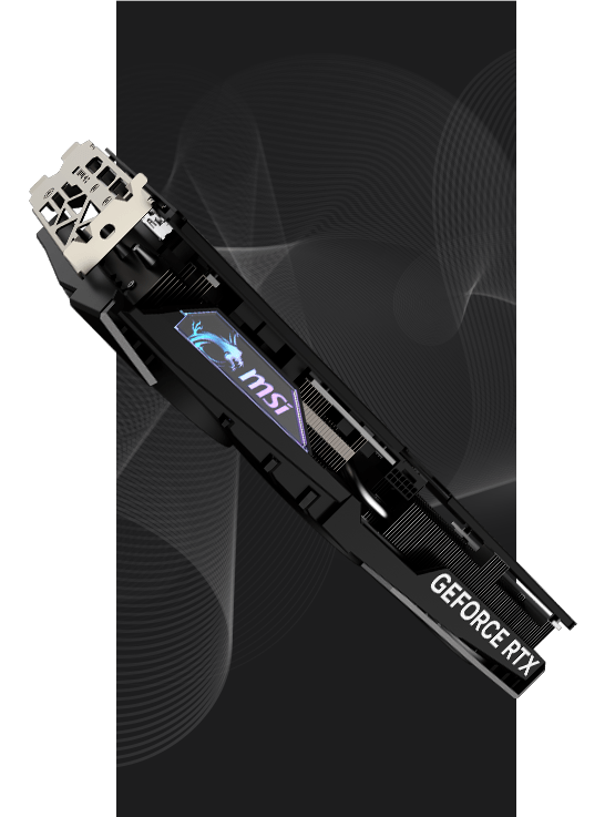 MSI GeForce RTX™ 4070 Ti GAMING X SLIM 12G
