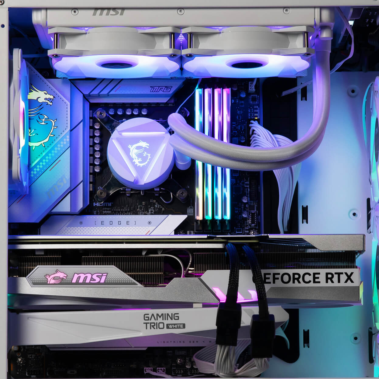 MSI GeForce RTX™ 4070 Ti GAMING X TRIO WHITE 12G