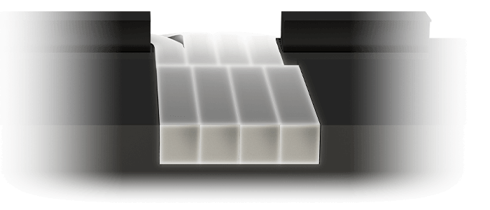 Core pipes heat dissipation