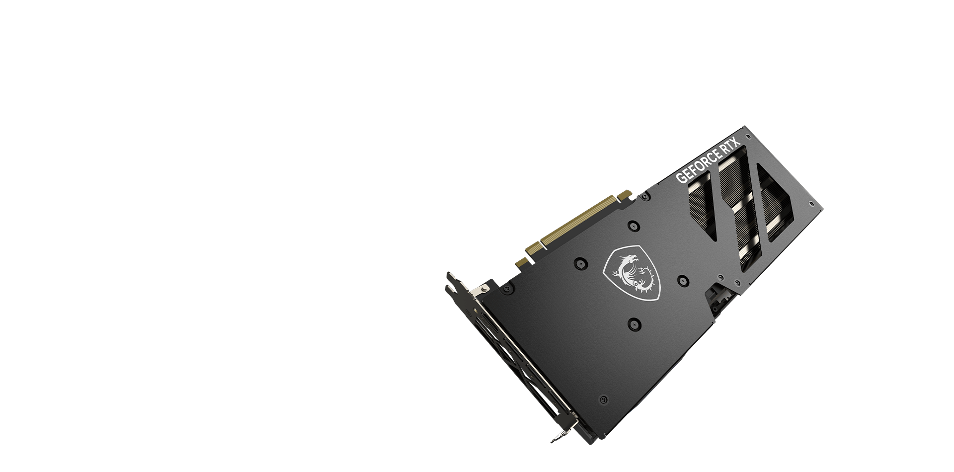 Msi Rtx 4060 Ti Gaming X Slim 16G Back