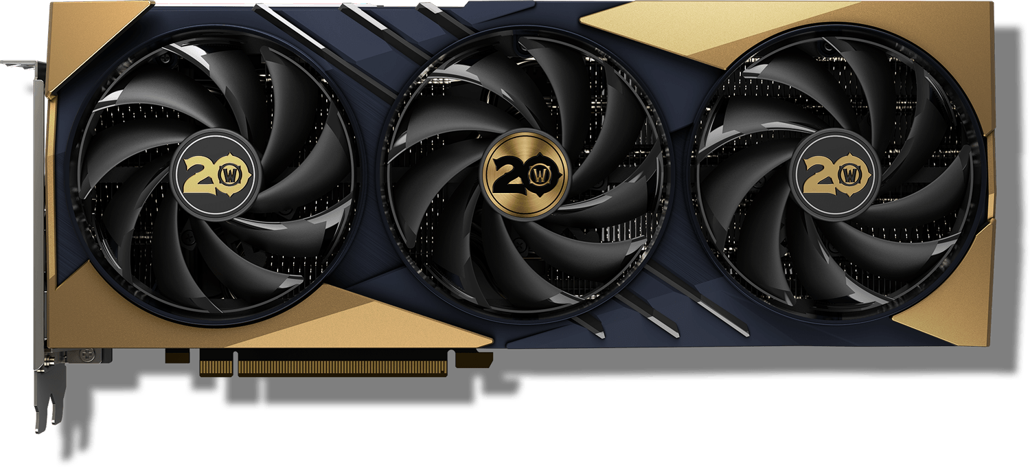 GeForce RTX 4070 SUPER 12G GAMING SLIM World of Warcraft EDITION