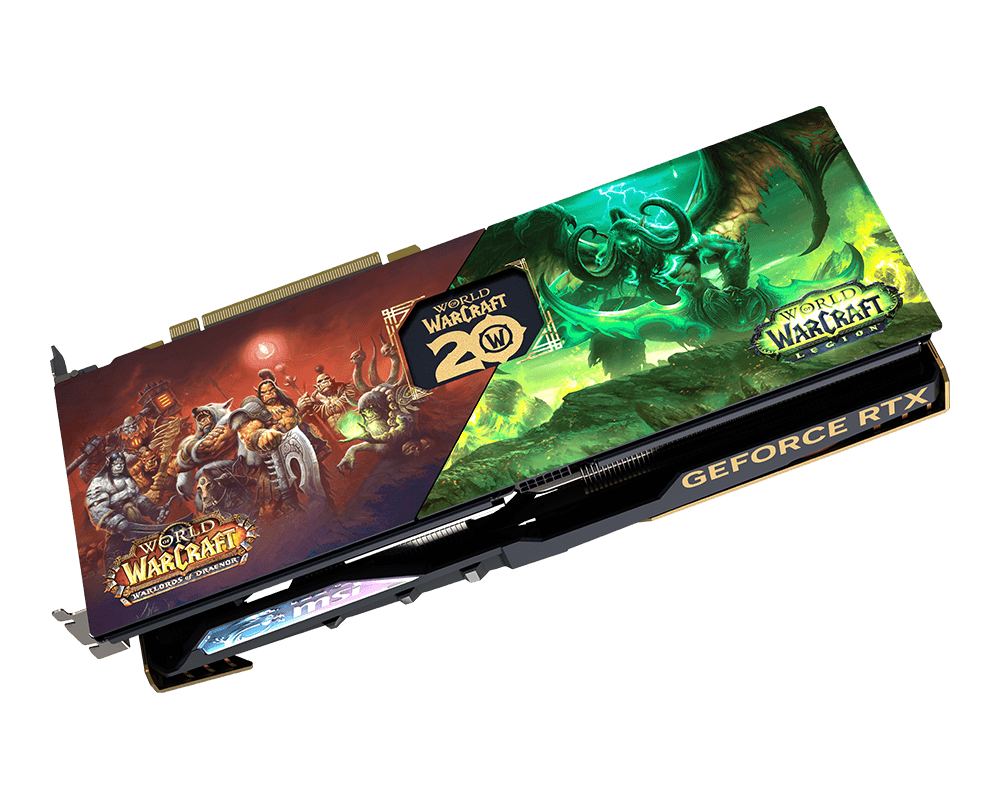 GeForce RTX 4070 SUPER 12G GAMING SLIM World of Warcraft EDITION