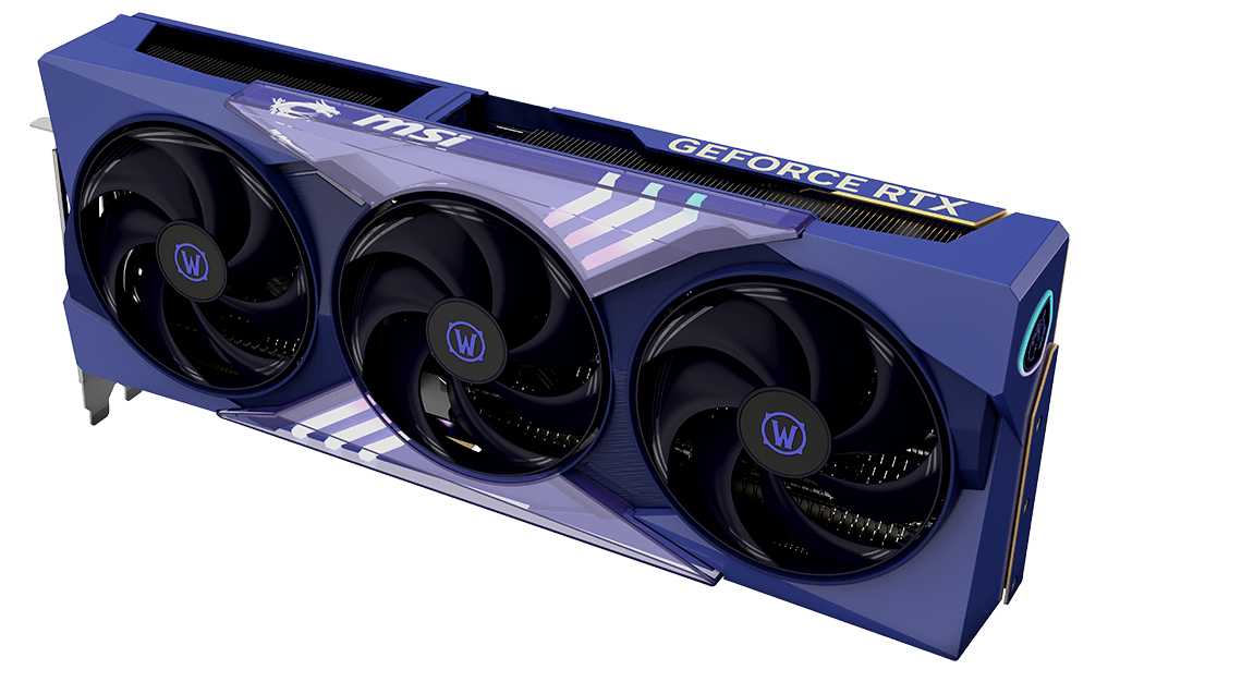 GeForce RTX™ 5070 12G World of Warcraft® MIDNIGHT VOID EDITION OC